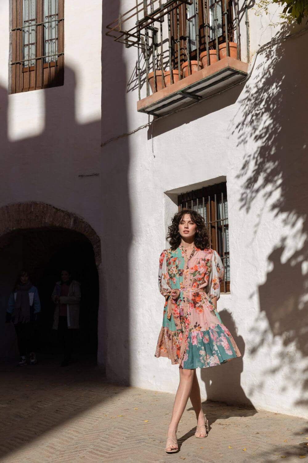 Kachel Patricia Mini Shirt Dress