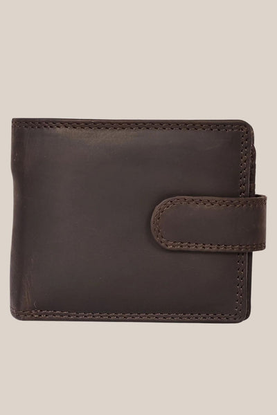 Cenzoni RFID Oil Pull Up Leather Mens Wallet