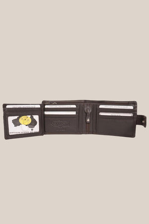 Cenzoni RFID Oil Pull Up Leather Mens Wallet