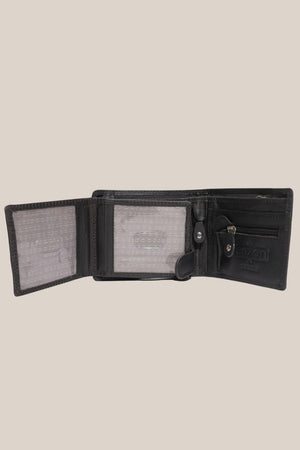Cenzoni RFID Oil Pull Up Leather Mens Wallet