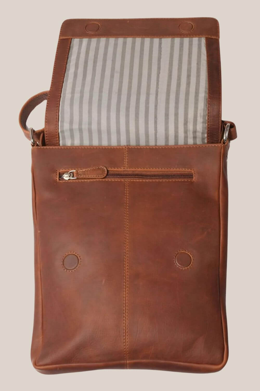 Cenzoni Floral Embossed Leather Bag