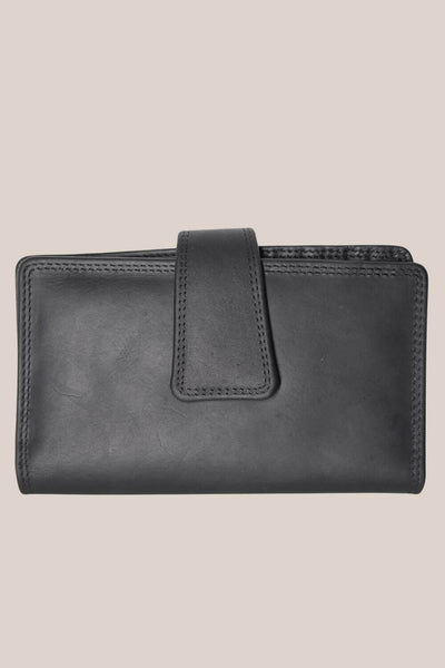 Cenzoni RFID Oil Pull up Leather Ladies Purse