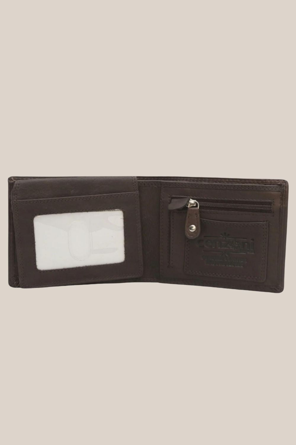 Cenzoni RFID Oil Pull Up Leather Mens Wallet