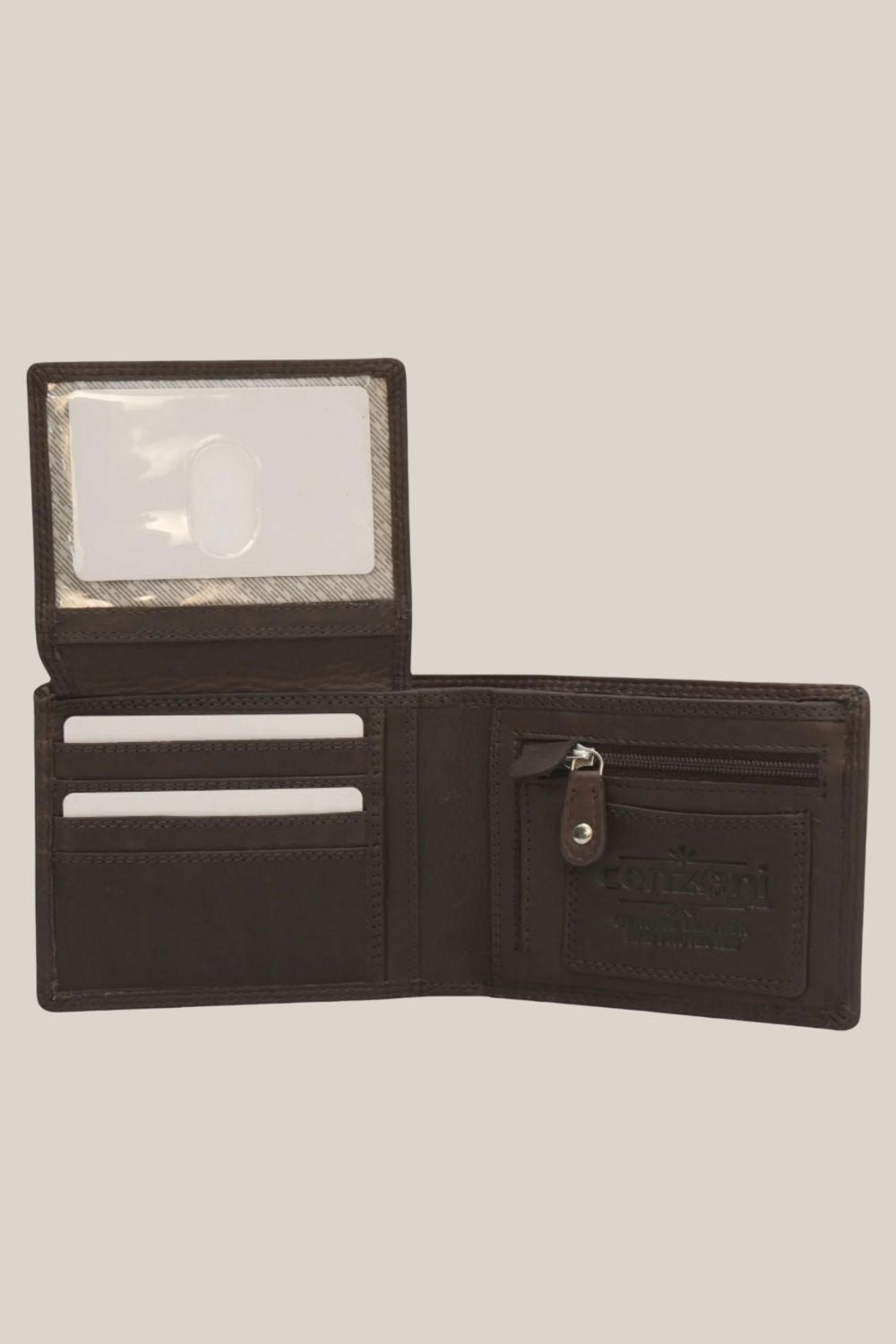 Cenzoni RFID Oil Pull Up Leather Mens Wallet