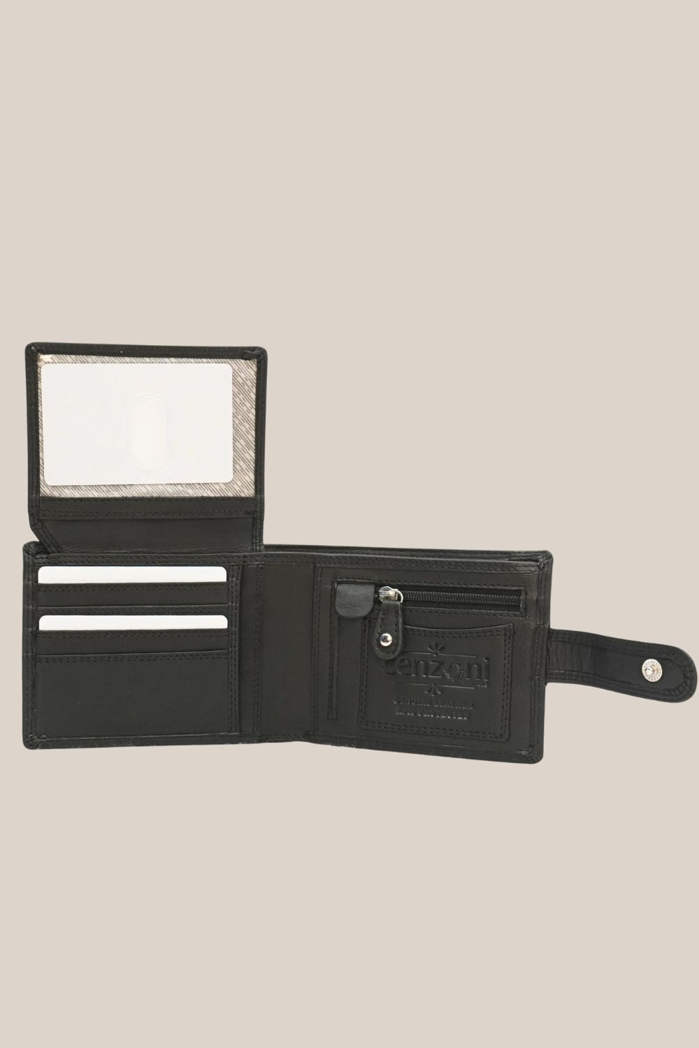 Cenzoni RFID Oil Pull Up Leather Mens Wallet