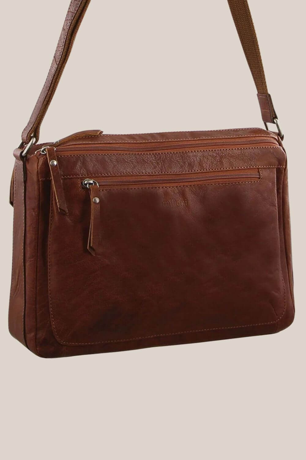 Milleni Leather Cross Body Bag