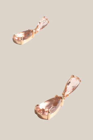 Adorne Classic Teardrop Jewel Earrings