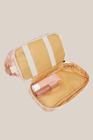 The Somewhere Co Rose All Day Cosmetic Bag