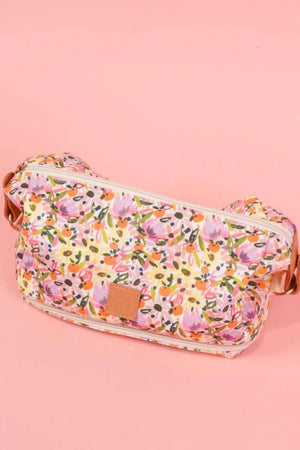 The Somewhere Co Wildflower Cosmetic Bag