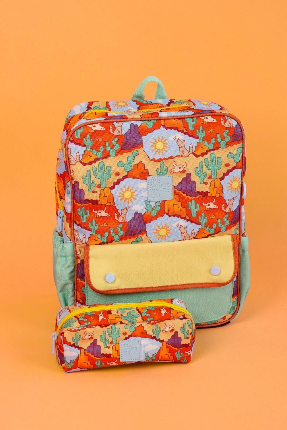 The Somewhere Co Sunburn Trails Mini Pencil Case