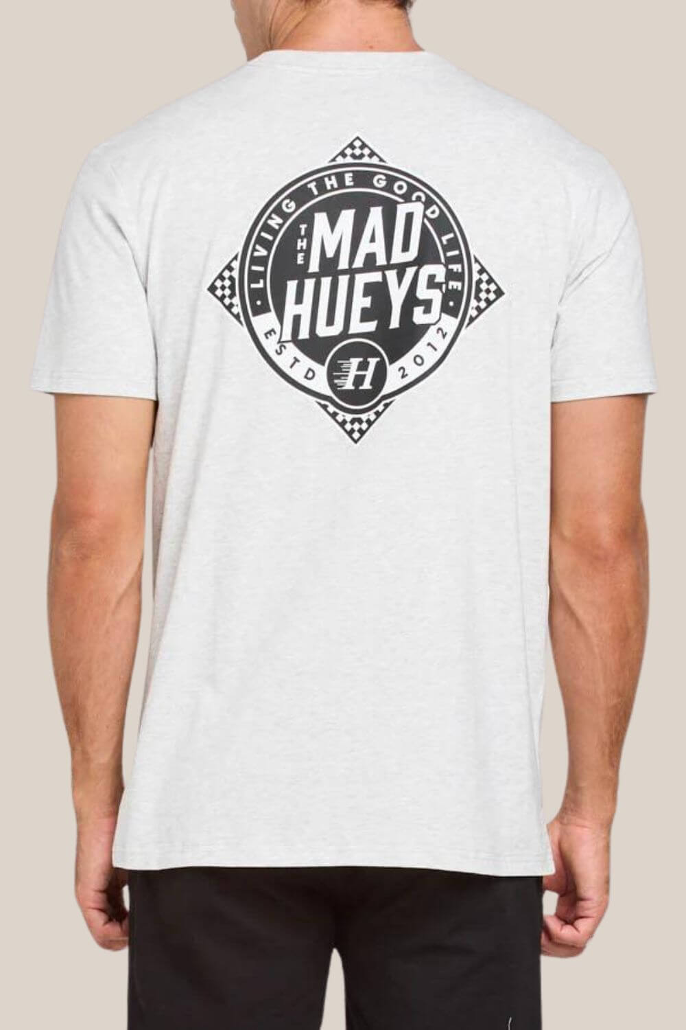 The Mad Hueys Checkered Hueys Short Sleeve Tee