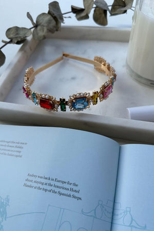 Boelle Multi Gemstone Headband