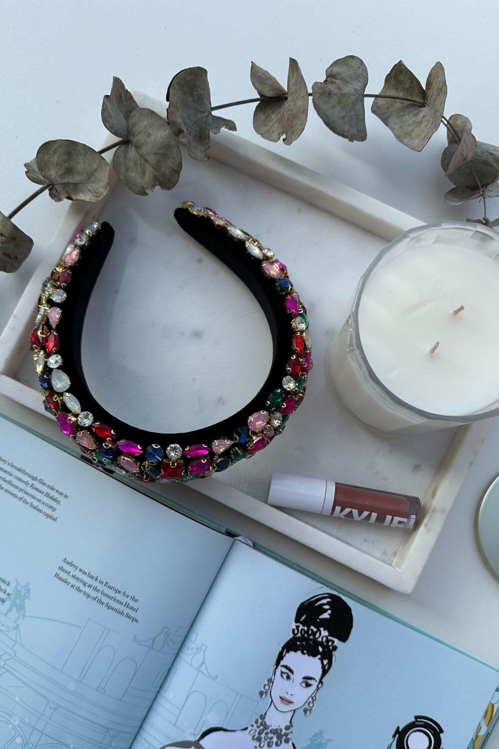 Boelle Gemstone Décor Headband