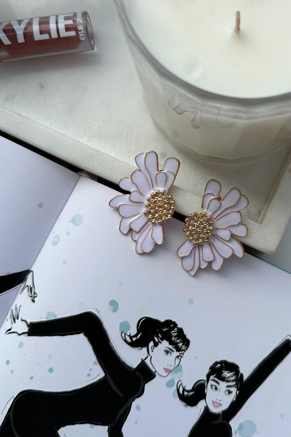 Boelle Flower Stud Earring