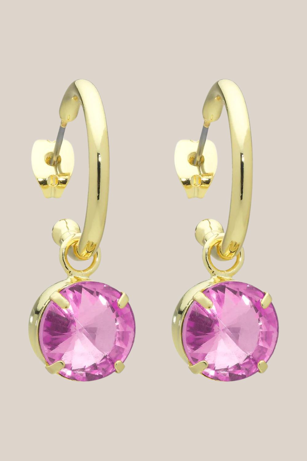 Liberte Sara Gold Pink Earring
