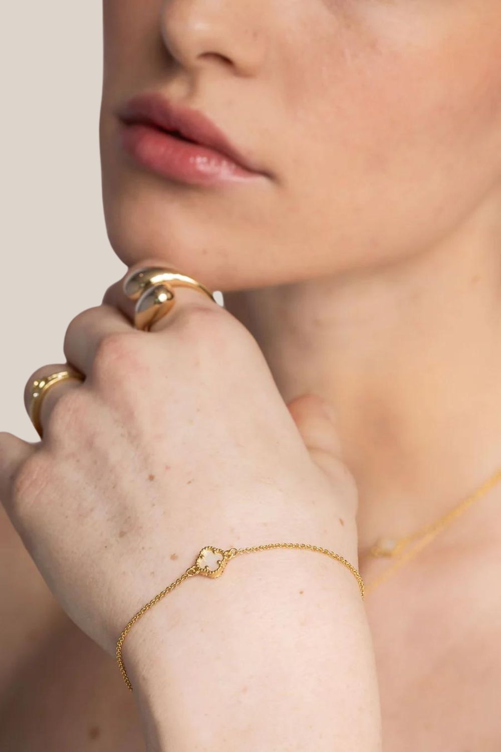 Liberte Duchess Mother of Pearl Bracelet