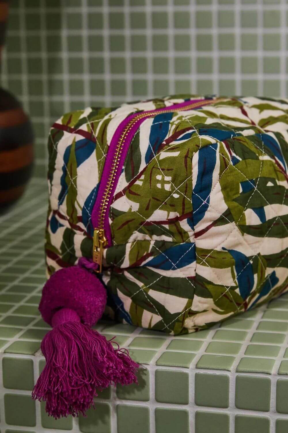 Sage x Clare Verita Beauty Bag