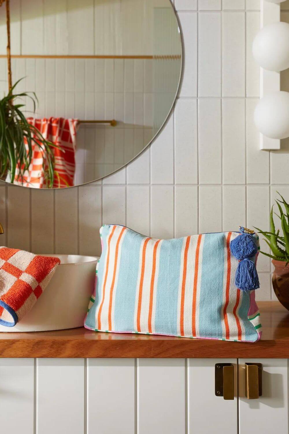 Sage x Clare Tishy Cosmetic Bag