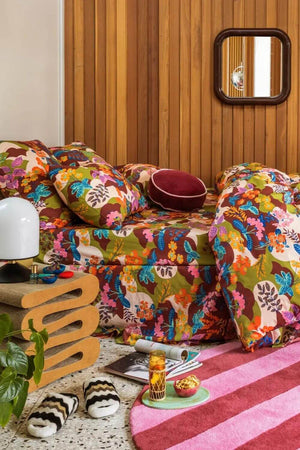 Sage x Clare Guilia Cotton Fitted Sheet