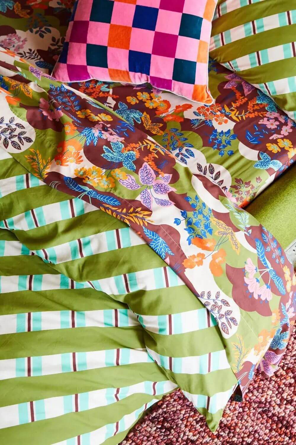 Sage x Clare Guilia Cotton Fitted Sheet