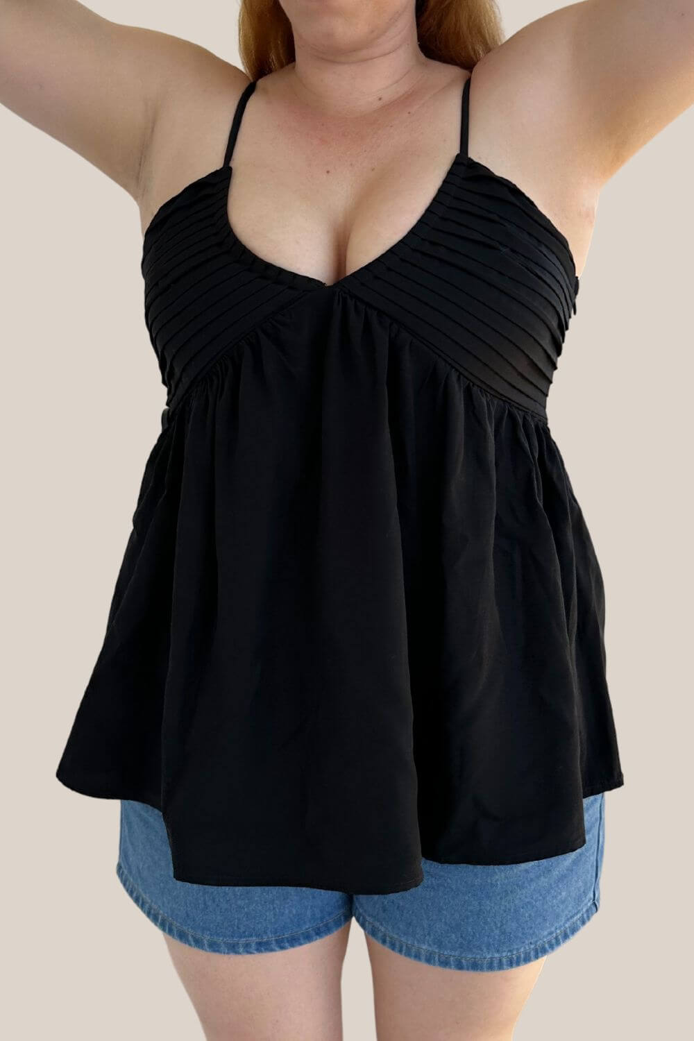 Lucia Pleated Cami