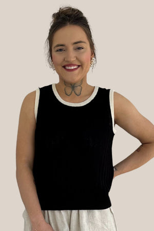 Lila Trim Tank