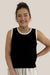 Lila Trim Tank