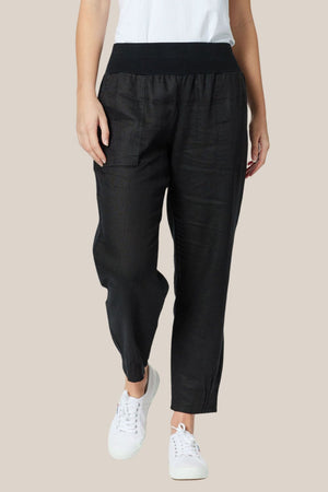 Gordon Smith Jersey Waist Sarah Linen Pant