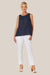 Gordon Smith Jersey Waist Sarah Linen Pant
