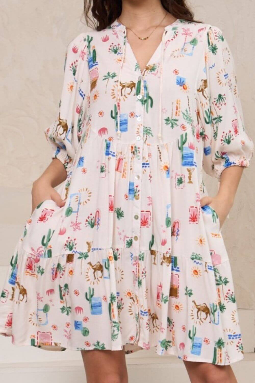 Kalahari Babydoll Dress