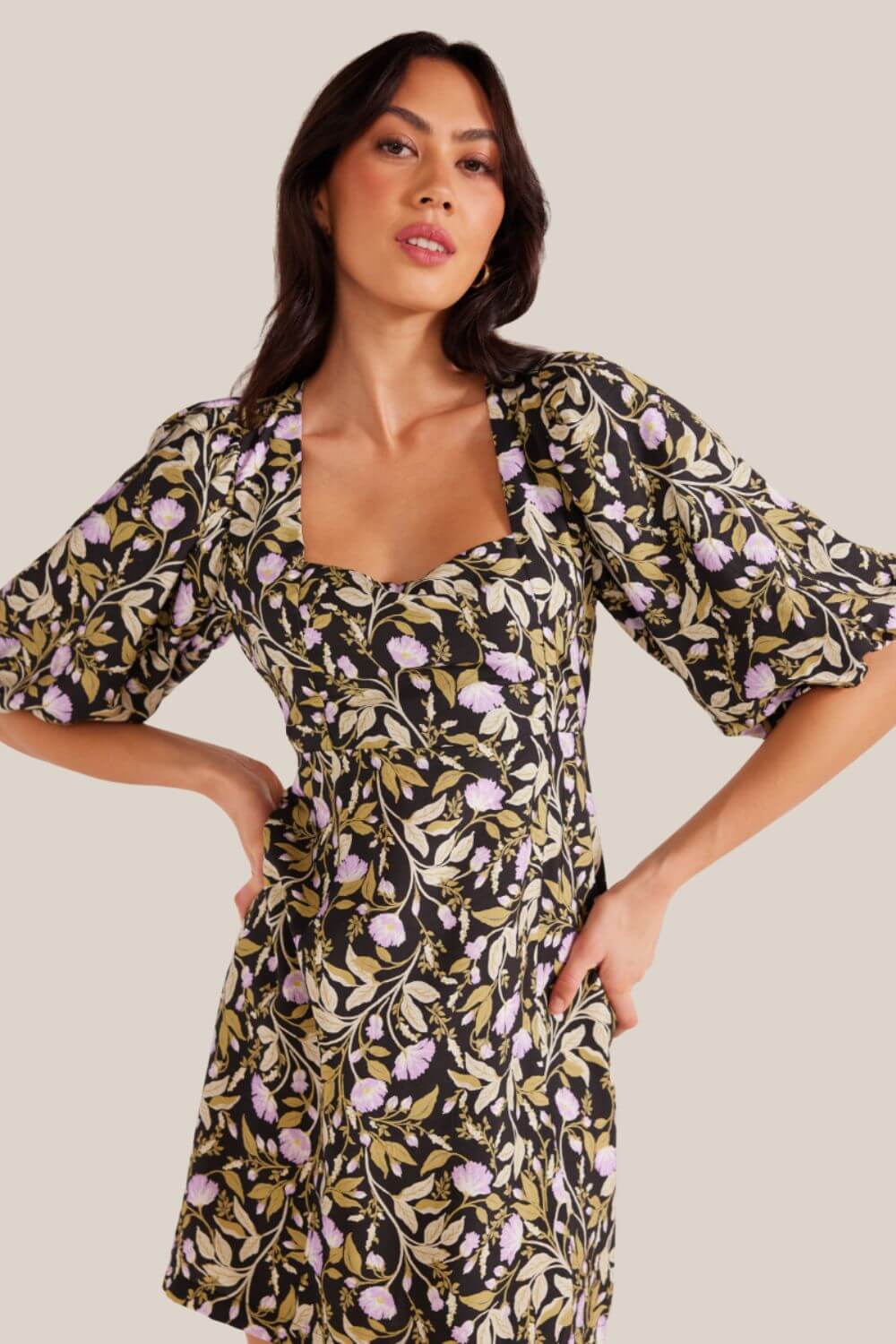 Mink Pink Nocturne Mini Dress