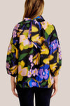 Pingpong Florial Art Print Blouse