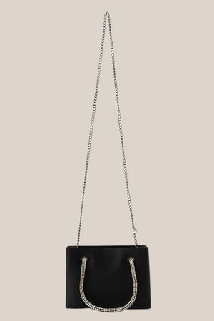 Olga Berg Allison Satin Evening Bag