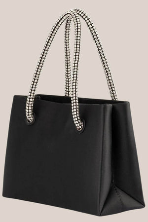 Olga Berg Allison Satin Evening Bag