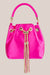 Olga Berg Amanda Satin Pouch