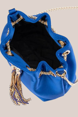 Olga Berg Amanda Satin Pouch