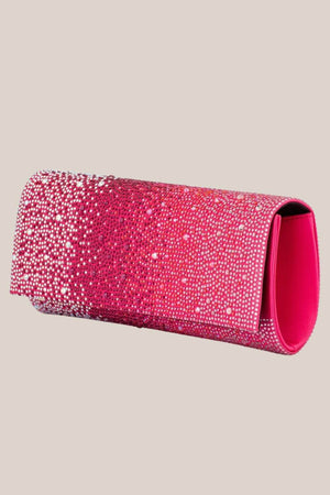 Olga Berg Camille Ombre Hotfix Clutch