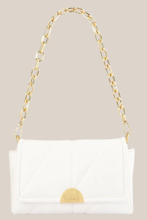 Olga Berg Sofia Quilted Shoulder Bag