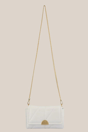 Olga Berg Sofia Quilted Shoulder Bag