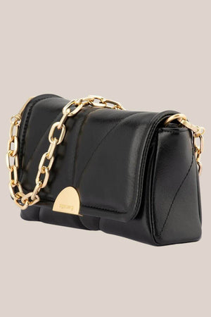 Olga Berg Sofia Quilted Shoulder Bag