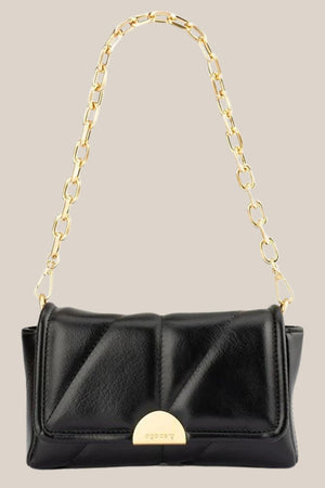 Olga Berg Sofia Quilted Shoulder Bag