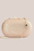 Olga Berg Lucia Woven Oval Clutch