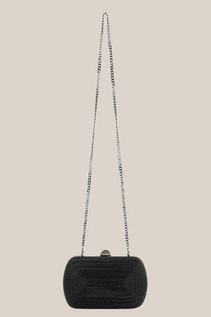 Olga Berg Martina Coiled Rope Clutch