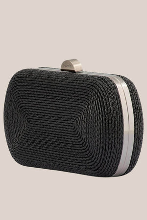 Olga Berg Martina Coiled Rope Clutch