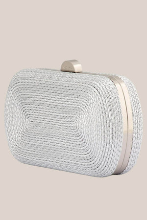 Olga Berg Martina Coiled Rope Clutch