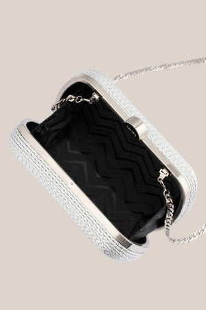 Olga Berg Martina Coiled Rope Clutch