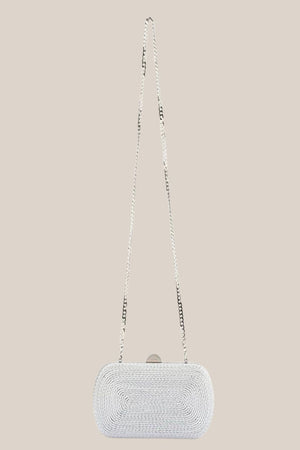 Olga Berg Martina Coiled Rope Clutch