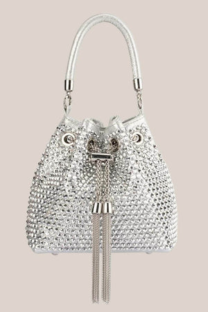 Olga Berg Santorini Studded Hotfix Pouch