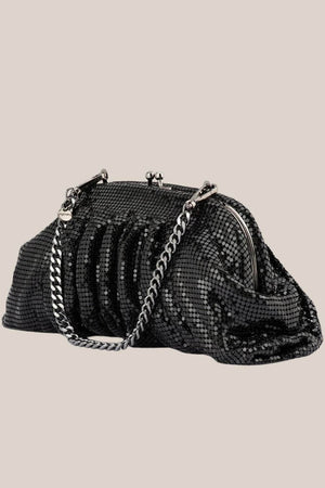 Olga Berg Jaz Mesh Clutch