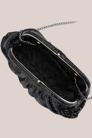 Olga Berg Jaz Mesh Clutch